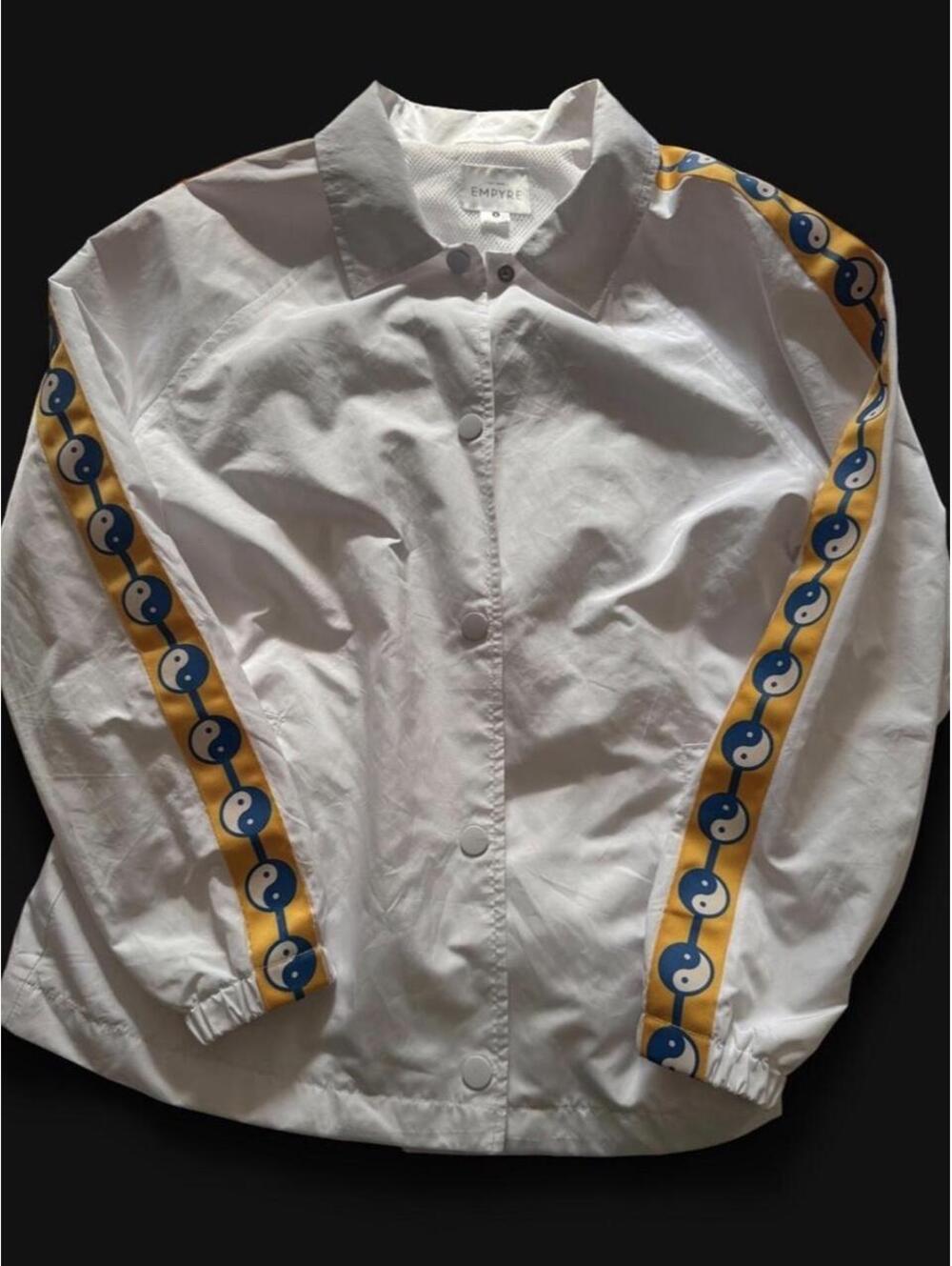 Empyre zumiez retro style windbreaker size s oversized